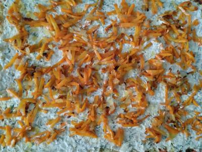 Cukinijų ritinys su morkomis Žingsnis 8