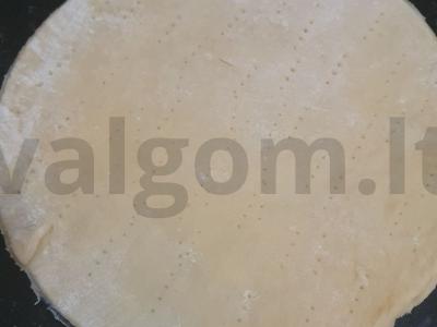 Pica „Keturi sūriai“ Žingsnis 2