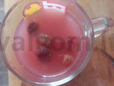 Braškinių kisielius pagrindine nuotrauka