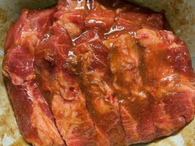 Kepinta kiaulienos kaklasvorys Žingsnis 3