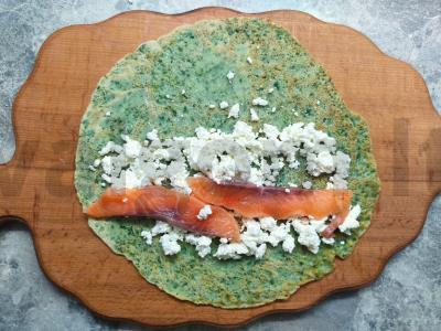 Špinatų blynai su pienu Žingsnis 3