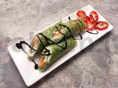 Špinatų blynai su pienu pagrindine nuotrauka