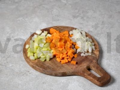 Žirnių sriuba su bekonu Žingsnis 2