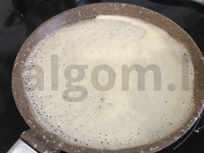 Blynai „Su skylutėmis“ skanūs ir paprasti Žingsnis 6