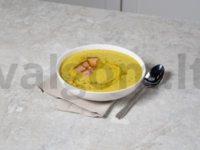 Žirnių sriuba su bekonu pagrindine nuotrauka