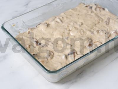 Grybų pyragas Žingsnis 4