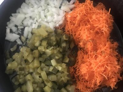 Patingėlių raugintas iš paruoštos perlų kruopos Žingsnis 1