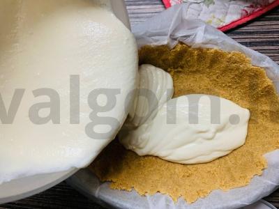 Sūrio pyragas „Europos“ Žingsnis 7