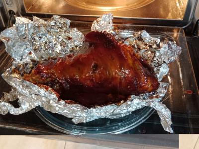 Kiaulienos kulšelis aluje su medumi ir adžika Žingsnis 6