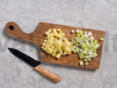 Pomidorų sriuba su jūros gėrybėmis Žingsnis 3