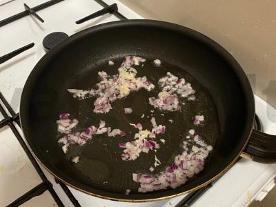 Bulguras su pomidorais Žingsnis 3