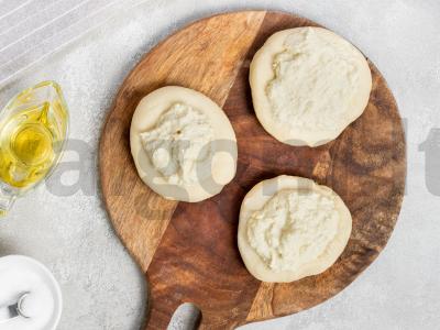 Vegetariškos vatruškos Žingsnis 3