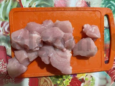 Makaronai su vištienos krūtinėle Žingsnis 1