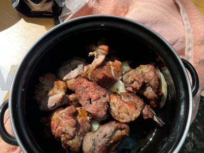 Tradiciškas kiaulienos šašlykas pagrindine nuotrauka