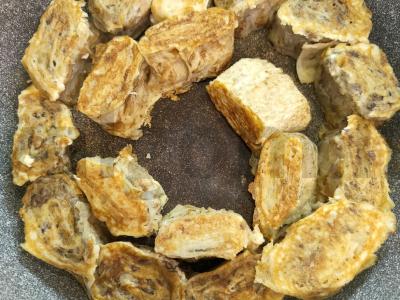 Tortilijos su bulvių koše ir grybais tešloje Žingsnis 6