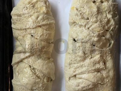 Mėsos pyragas su svogūnais Žingsnis 5