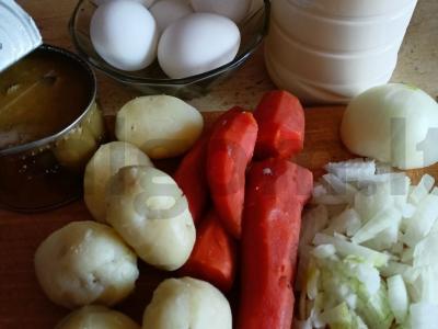 „Mimoza“, klasikinis receptas Žingsnis 1