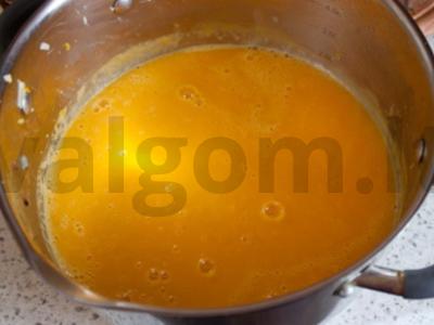 Moliūgų kremas-supas Žingsnis 2