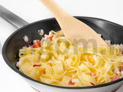 Fettuccine makaronai su kalakutienos filė Žingsnis 2