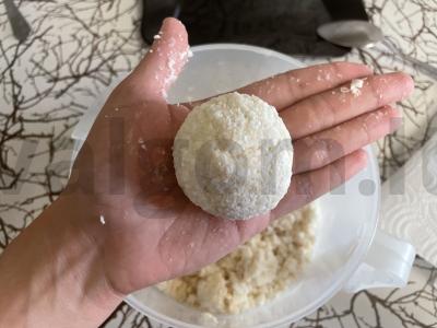 Varškės blynai su ryžių miltais Žingsnis 3