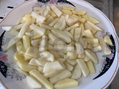 Lengvas vištienos sriuba su vermišeliais pietums Žingsnis 2