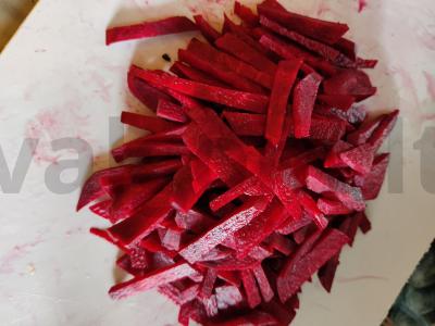 Burokėlių sriuba su antis Žingsnis 6