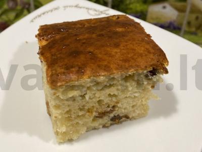 Varškės keksiukas su kefyru ir blynų miltais pagrindine nuotrauka