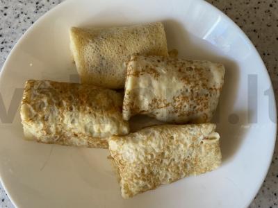 Blynai su vištienos faršu pagrindine nuotrauka