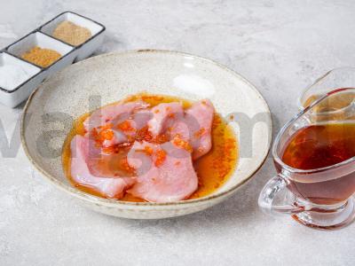 Kalakutienos filė su topinambūrų sirupu Žingsnis 1