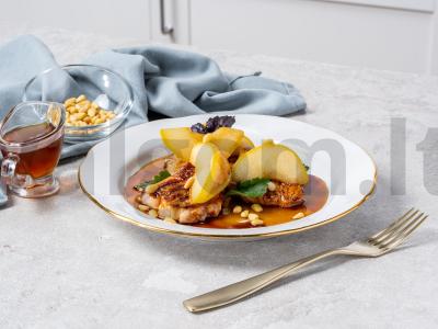 Kalakutienos filė su topinambūrų sirupu pagrindine nuotrauka