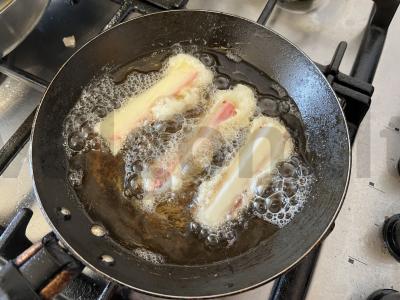 Sultingi krabų lazdelių su traškia plutele Žingsnis 3