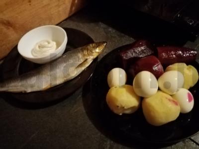 «Silkė po šubą» be morkų Žingsnis 1