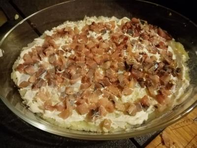 «Silkė po šubą» be morkų Žingsnis 3