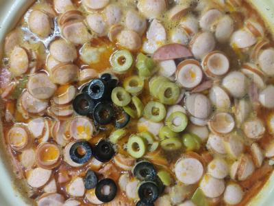 Aromatinga mėsos solyanka su marinuotais agurkais Žingsnis 2