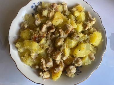 Patiekalas „Berro“ iš bulvių ir kiaulienos pagrindine nuotrauka