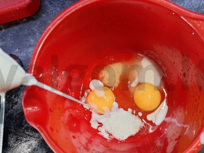 Įdarytos blynai Žingsnis 3