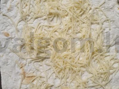 Pica su dešra ant lavašo Žingsnis 1