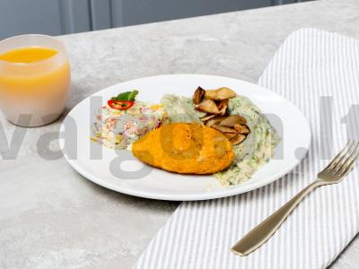 Vegetariškos lašišos kotletai pagrindine nuotrauka