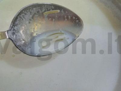 Pienas sriuba su plona vermišeliu Žingsnis 4