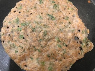 Vegetariškos blynai be glitimo miltų Žingsnis 8