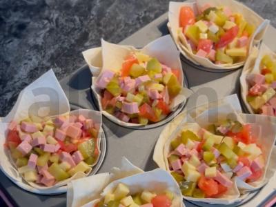 Tortilijos su įdaru Žingsnis 3