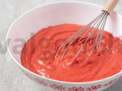 Sūrio pyragas smegenų pavidalu Žingsnis 2