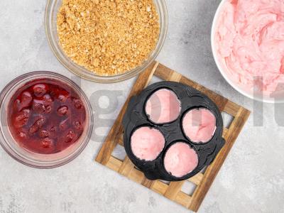 Sūrio pyragas smegenų pavidalu Žingsnis 4