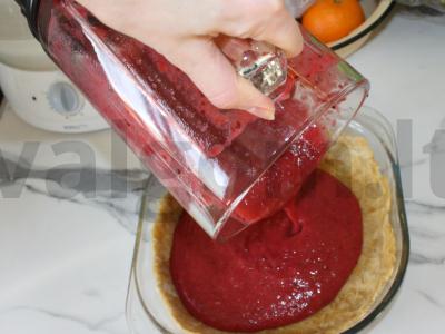 Vegan tartas su uogomis Žingsnis 4