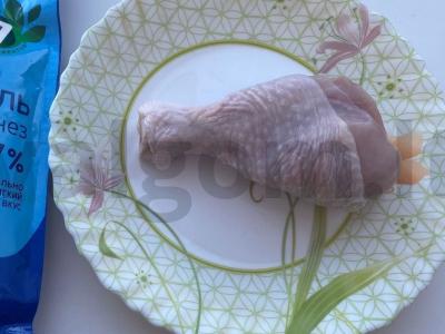 Vištienos kojos „Orletto“ Žingsnis 1