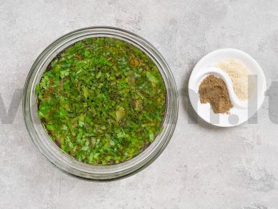 Kuksi su mėsa pagal korėjietišką receptą Žingsnis 1