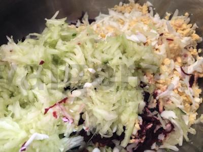 Šaltas burokėlių sriuba klasikinis Žingsnis 2