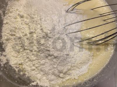 Ryžių keksiukai su vyšniomis Žingsnis 2