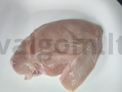 Greitai paruošta vištienos krūtinėlė Žingsnis 1