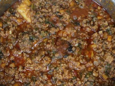 Spagečiai su aštriu bolonjezo padažu Žingsnis 3